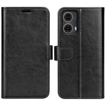 Чехол-книжка Deexe Wallet Style для Motorola Moto G85 - Black: фото 1 из 7