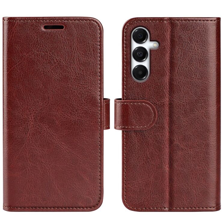 Чехол-книжка Deexe Wallet Style для Samsung Galaxy A17 (A175) - Brown: фото 1 из 8