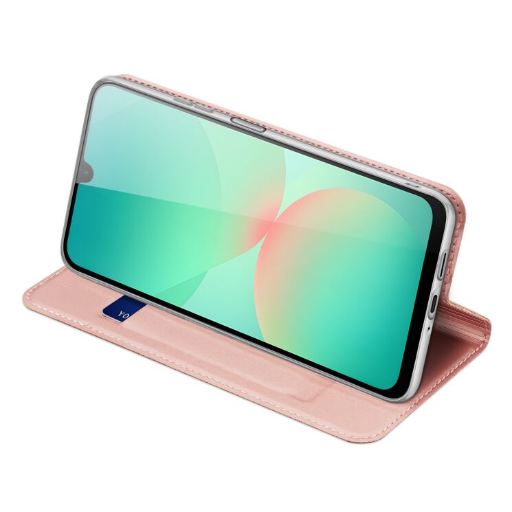 Чехол-книжка DUX DUCIS Skin Pro для Samsung Galaxy A27 (A276) - Pink (408608P) Чехол-книжка DUX DUCIS Skin Pro для Samsung Galaxy A27 (A276) - Pink: фото 5 из 9