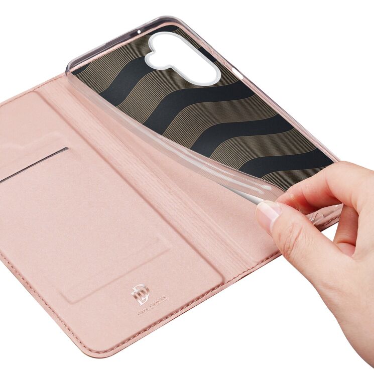 Чехол-книжка DUX DUCIS Skin Pro для Samsung Galaxy A27 (A276) - Pink (408608P) Чехол-книжка DUX DUCIS Skin Pro для Samsung Galaxy A27 (A276) - Pink: фото 7 из 9