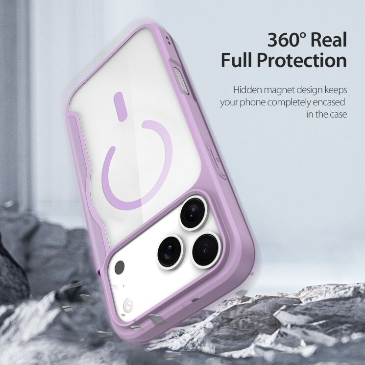 Чехол-книжка DUX DUCIS Skin X Pro Magnetic для Apple iPhone 17 Pro Max - Black: фото 11 из 12