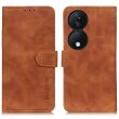Чехол-книжка KHAZNEH Retro Wallet для Honor X7b - Brown (347213Z)