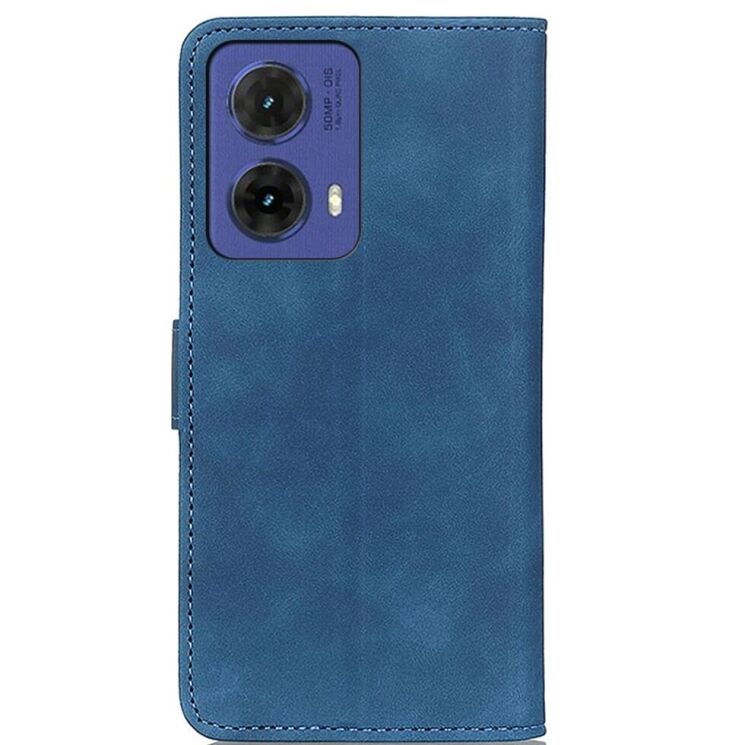 Чохол-книжка KHAZNEH Retro Wallet для Motorola Moto G85 - Blue: фото 5 з 9