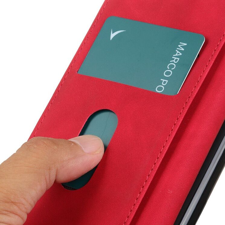 Чохол-книжка KHAZNEH Retro Wallet для Motorola Moto G85 - Black: фото 9 з 9