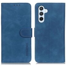 Чехол-книжка KHAZNEH Retro Wallet для Samsung Galaxy A16 (A165) - Blue: фото 1 из 8