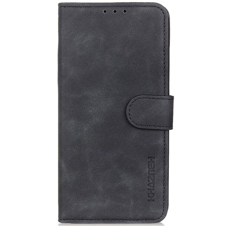 Чехол-книжка KHAZNEH Retro Wallet для Xiaomi Poco F5 / Redmi Note 12 Turbo - Black: фото 6 из 9