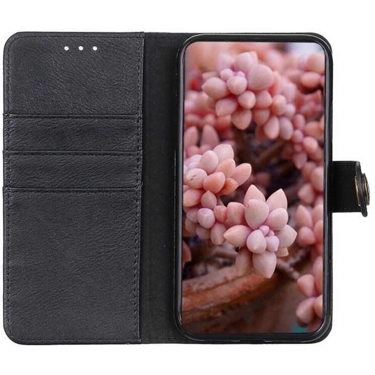 Чехол-книжка KHAZNEH Wallet Cover для Apple iPhone 16e - Black: фото 5 из 9
