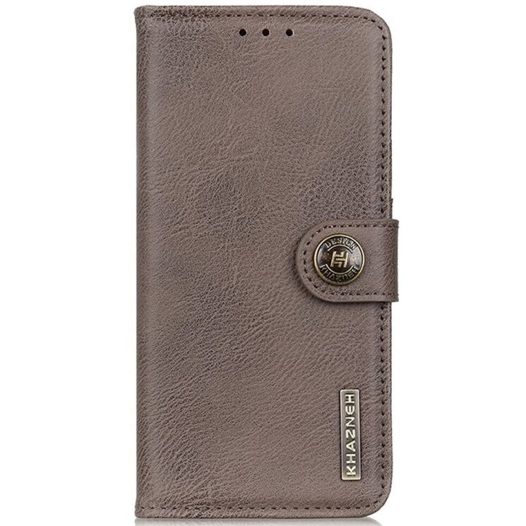 Чехол-книжка KHAZNEH Wallet Cover для Motorola Edge 50 Neo - Khaki: фото 5 из 8