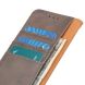 Чехол-книжка с застежкой KHAZNEH Wallet Cover для Motorola Moto G200 - Khaki (293415K). Фото 7 из 8