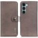 Чехол-книжка с застежкой KHAZNEH Wallet Cover для Motorola Moto G200 - Khaki (293415K). Фото 1 из 8