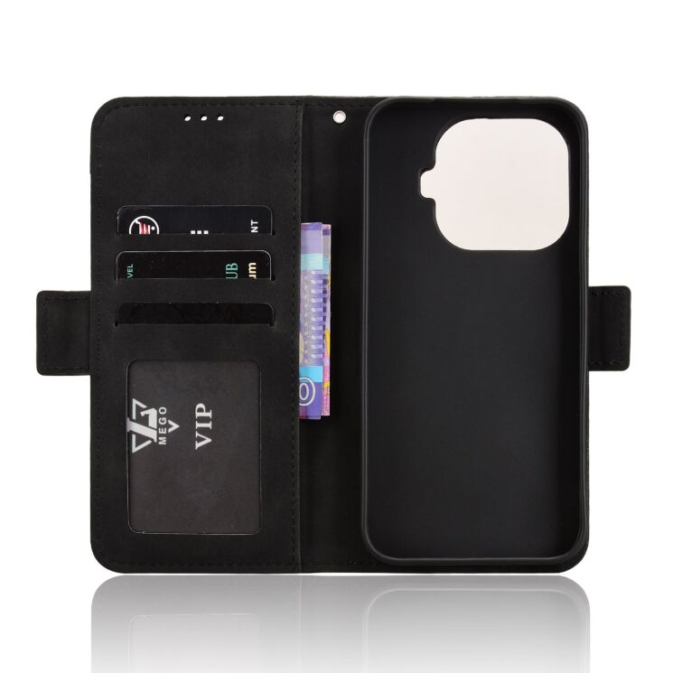 Чехол-книжка с карманами Deexe Wallet Stand для Xiaomi 17T - Black (408808B) Чехол-книжка с карманами Deexe Wallet Stand для Xiaomi 17T - Black: фото 4 из 15