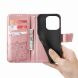 Чехол-книжка с рисунком UniCase Butterfly Pattern для Realme 16 Pro Plus - Rose Gold (428527RG). Фото 3 из 9