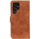 Чехол-книжка с застежкой KHAZNEH Retro Wallet для Samsung Galaxy S26 Ultra (S948) - Brown (406269Z). Фото 5 из 8