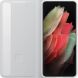 Чехол-книжка Smart Clear View Cover для Samsung Galaxy S21 Ultra (G998) EF-ZG998CJEGRU - Light Gray (229032J). Фото 4 из 4