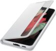 Чехол-книжка Smart Clear View Cover для Samsung Galaxy S21 Ultra (G998) EF-ZG998CJEGRU - Light Gray (229032J)