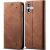 Чехол-книжка UniCase Jeans Wallet для Apple iPhone 16 - Coffee: фото 1 из 7
