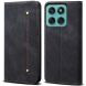 Чехол-книжка UniCase Jeans Wallet для Motorola Moto G56 - Black (383110B). Фото 1 из 7