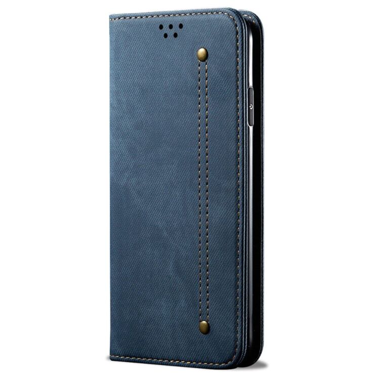 Чехол-книжка с кармашками UniCase Jeans Wallet для OnePlus Nord CE 2 Lite - Blue: фото 2 из 9