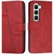 Чехол-книжка UniCase Jet Cover для Infinix Hot 50 Pro Plus - Red (376205R). Фото 1 из 10