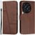 Чехол-книжка UniCase Jet Cover для TECNO Camon 30 (CL6) - Brown: фото 1 из 10