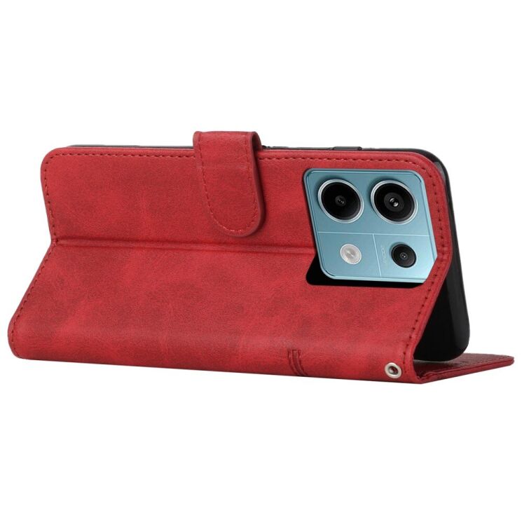 Чехол-книжка UniCase Jet Cover для Xiaomi Redmi Note 13 Pro 4G / Poco M6 Pro - Red: фото 3 из 11