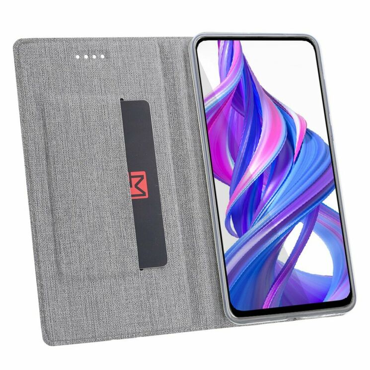 Чехол-книжка VILI DMX Style для Huawei P Smart Pro / Honor 9X (for China) - Grey: фото 4 из 17