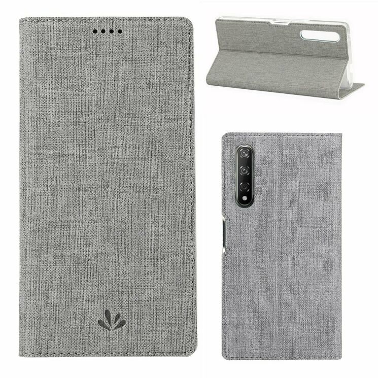 Чехол-книжка VILI DMX Style для Huawei P Smart Pro / Honor 9X (for China) - Grey: фото 1 из 17