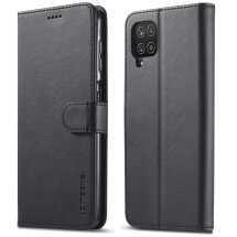 Чехол LC.IMEEKE Wallet Case для Samsung Galaxy A22 (A225) / M22 (M225) - Black: фото 1 из 17