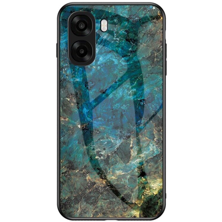Чехол с рисунком Deexe Gradient Pattern для OPPO A6x - Emerald: фото 1 из 8