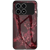 Чохол з малюнком Deexe Gradient Pattern для Xiaomi Poco F8 Pro - Red: фото 1 з 8