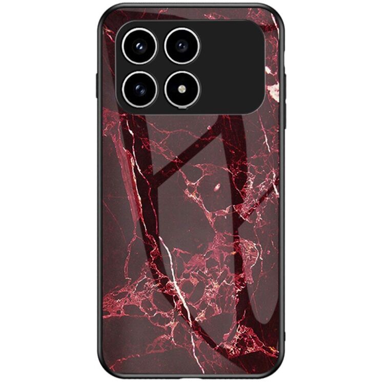 Чохол з малюнком Deexe Gradient Pattern для Xiaomi Poco F8 Pro - Red: фото 1 з 8