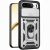 Чохол із захистом камери Deexe Armor Shield для Realme 16 - Silver: фото 1 з 9