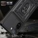 Чехол с защитой камеры Deexe Armor Shield для Xiaomi Redmi A7 Pro - Black (409718B). Фото 3 из 9