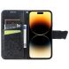Чехол UniCase Butterfly Pattern для Apple iPhone 15 Pro - Black (329366B). Фото 2 из 5