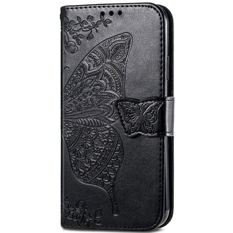 Чехол UniCase Butterfly Pattern для Apple iPhone 15 Pro - Black: фото 4 из 5