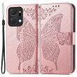 Чехол UniCase Butterfly Pattern для Honor X7a - Rose Gold (337507RG)
