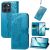 Чохол UniCase Butterfly Pattern для Motorola Moto G86 - Blue: фото 1 з 10