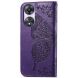 Чохол UniCase Butterfly Pattern для OPPO A78 5G - Purple (340900V). Фото 5 з 6