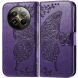 Чехол UniCase Butterfly Pattern для Realme 12 / 12 Plus - Dark Purple (355507DV). Фото 1 из 8
