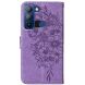 Чехол UniCase Butterfly Pattern для Tecno POP 5 LTE (BD4i) - Light Purple (311015LV). Фото 7 из 7