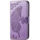 Чехол UniCase Butterfly Pattern для Xiaomi Poco X5 Pro / Redmi Note 12 Pro 5G - Light Purple (318753LV). Фото 4 из 8