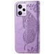 Чехол UniCase Butterfly Pattern для Xiaomi Poco X5 Pro / Redmi Note 12 Pro 5G - Light Purple (318753LV). Фото 5 из 8