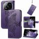 Чехол UniCase Butterfly Pattern для Xiaomi Redmi Note 14 Pro 5G - Dark Purple (373123DV). Фото 6 из 9