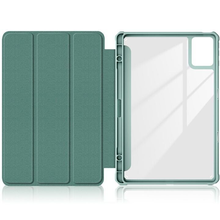 Чeхол UniCase Folio Style для Lenovo Tab K11 Plus - Dark Green: фото 2 из 12