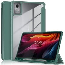 Чeхол UniCase Folio Style для Lenovo Tab K11 Plus - Dark Green: фото 1 из 12