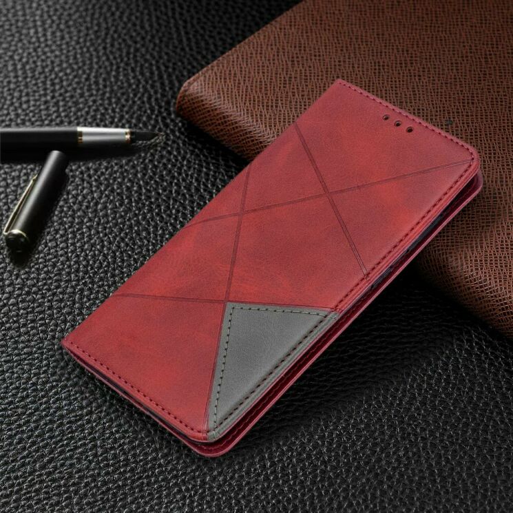 Чехол UniCase Geometric Pattern для Samsung Galaxy S20 (G980) - Red: фото 5 из 11