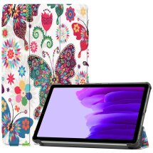 Чехол UniCase Life Style для Samsung Galaxy Tab A7 Lite (T220/T225) - Colorful Butterfly: фото 1 из 8
