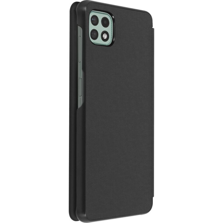 Чехол Wallet Flip Cover для Samsung Galaxy A22 5G (A226) - Black: фото 2 из 8