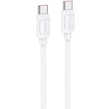 Кабель Hoco X115 Type-C to Type-C (240W, 1m) - White: фото 1 з 6