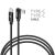 Кабель Intaleo SilkLink Arc Type-C to Type-C (60W, 1.2m) - Black: фото 1 з 5
